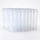 Kit 10 Pastas Plásticas Elástico 55mm Classificador Transparente Organizador de Documentos Ofício Kit 10 Pastas Plásticas Elástico 55mm Classificador Transparente Organizador de Documentos Ofício