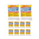 Kit 10 Pastilha Tablete Estabilizado Genclor T-200 Genco 200g