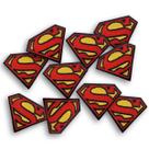 Kit 10 Patch Bordado Super homem 5 x 4 Termocolante Aplique