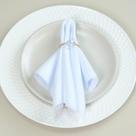 Kit 10 Pçs Anel para Guardanapo 10 Lugares Cristalino 4x3cm Argola