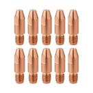 Kit 10 Pcs Bico Tubo De Contato 24kd M6 X 28mm Tocha Mig Kit 10 Pcs Bico Tubo De Contato 24kd M6 X 28mm Tocha Mig