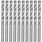 Kit 10 Pçs Broca Aço Rápido Polida 5,5mm P/ Metal - Mtx