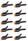Kit 10 pcs grampo multiuso 3 pol. 75mm marceneiro reforçado