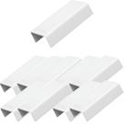 Kit 10 pcs mata junta 20x10 emenda p/ canaletas branco Kit 10 pcs mata junta 20x10 emenda p/ canaletas branco
