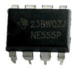 Kit 10 pçs - ne555 = ca555 - 555 - formato dip - 8 terminais