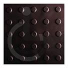 KIT 10 PÇS PISO TÁTIL PVC 25x25 ALERTA DIRECIONAL