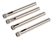 kit 10 peças Brocas Diamantada Serra Copo 5mm Furar garrafa Porcelanato Vidro furadeira micro retifica refrigeração agua kit 10 peças Brocas Diamantada Serra Copo 5mm Furar garrafa Porcelanato Vidro furadeira micro retifica refrigeração agua