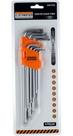 Kit 10 Peças Chave Torx Longa T10 A T50 C/furo Cromo Vanadi Kit 10 Peças Chave Torx Longa T10 A T50 C/furo Cromo Vanadi
