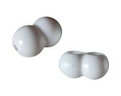 Kit 10 peças de emenda cor branca para correntes 3,5mm de cortina rolô
