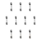 Kit 10 Peças Fusíveis de Vidro 20AGF 5x20mm 0,1A / 250V Fusi Bras Kit 10 Peças Fusíveis de Vidro 20AGF 5x20mm 0,1A / 250V Fusi Bras