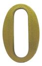 Kit 10 pecas numero colonial pexcel bronze numero 0 (zero) Kit 10 pecas numero colonial pexcel bronze numero 0 (zero)
