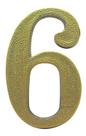 Kit 10 pecas numero colonial pexcel bronze numero 6/9 Kit 10 pecas numero colonial pexcel bronze numero 6/9