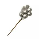 KIT 10 Picks Galho de Arvore Natal Decoração Frutas Enfeite de Arvore Natalino Galho Folha 13cm KIT 10 Picks Galho de Arvore Natal Decoração Frutas Enfeite de Arvore Natalino Galho Folha 13cm
