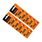 Kit 10 Pilha Alcalina 12v A27 Foxlux Kit 10 Pilha Alcalina 12v A27 Foxlux