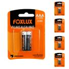 Kit 10 Pilha Alcalina Palito AAA Foxlux Kit 10 Pilha Alcalina Palito AAA Foxlux