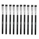 KIT 10 Pincel Para Maquiagem Ruby Rose Rose Flat Precision