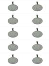 KIT 10 PINGENTE Aço INOX PRATEADO REDONDO SIGNO VIRGEM 2,5cm KIT 10 PINGENTE Aço INOX PRATEADO REDONDO SIGNO VIRGEM 2,5cm