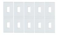 Kit 10 Placa 4x2 1 Posto Vertical Branca Liz - Tramontina
