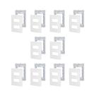 Kit 10 Placa 4X2 2 Mód S730121274 Gamma Silver Orion Schneid