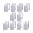 Kit 10 Placa 4X2 Cega S730100274 Gamma Silver Orion Schneider Kit 10 Placa 4X2 Cega S730100274 Gamma Silver Orion Schneider