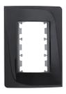 Kit 10 placa + bastidor 2x4 3 modulos tendenza preto - pezzi