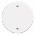 Kit 10 Placa Cega Espelho Tampa Redonda 3 polegadas 9,5cm