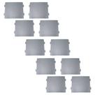 Kit 10 Placa De Mica Microondas Electrolux MEF28 MB38X MEC41