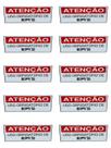KIT 10 Placa DE Sinalização ATENCAO USO OBRIGATORIO DE EPIS