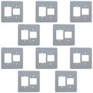 Kit 10 Placa Espelho 4x4 2+3 Postos Silentoque 8523 Pial Cz