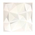 KIT 10 PLACAS 3D 50x50 cm PVC AUTO ADESIVA MODELO DIAMANTE