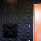 Kit 10 Placas 3D Efeito Gesso Decorativo 50X50cm Varios Modelos Revestimento PVC Auto Relevo