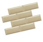 Kit 10 Placas 3d Pvc Azulejo De Metrô CORES Brilho -1 M2