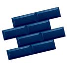 Kit 10 Placas 3d Pvc Azulejo De Metrô CORES Brilho -1 M2