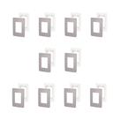 Kit 10 Placas 4X2 3 Mód S730103224 Axis Grey Orion Schneider