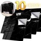 Kit 10 Placas Adesivas 60x60cm Efeito Mármore 3D para Parede Autocolante Impermeável Realista Kit 10 Placas Adesivas 60x60cm Efeito Mármore 3D para Parede Autocolante Impermeável Realista
