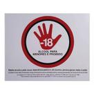 KIT 10 Placas De Sinalização Placa Proibido Venda Bebida Para Menores De 18 Anos 25x20 comercios KIT 10 Placas De Sinalização Placa Proibido Venda Bebida Para Menores De 18 Anos 25x20 comercios