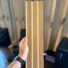 Kit 10 Placas Decorativas 3d Madeira Painel Ripado Em Mdf