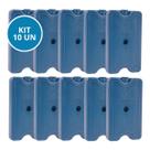 Kit 10 Placas Gelo Gel Artificial Reutilizável Rígido 400ml