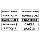 Kit 10 placas PVC 25x5cm PME
