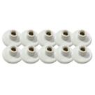 Kit 10 Plafon Luminaria Bocal de Teto Soquete E27 Branco Bivolt Plafonier Redondo 110v 220v Kit 10 Plafon Luminaria Bocal de Teto Soquete E27 Branco Bivolt Plafonier Redondo 110v 220v
