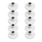 Kit 10 Plafons Soquete Porcelana E27 Branco - Taschibra