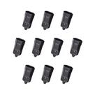 Kit 10 Plug 2P+T 20A-250V PB Fêmea Tmd2-3 Preto Margirius Kit 10 Plug 2P+T 20A-250V PB Fêmea Tmd2-3 Preto Margirius