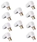 Kit 10 plug 2p t 20a 90g com prens cabo pld8 3 cz margirius