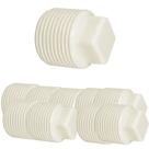 Kit 10 plug rosca 1/2" plastubos 96133 tampao