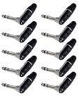 Kit 10 Plugs P10 90 Stereo Rp3rc Rean By Neutrik