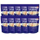 Kit 10 Pó Descolorante Ametista Profissional Violeta 9 Tons Efeito Rápido Maxilluring Pouch 300g