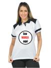 Kit 10 Polos Profissões fem com Sua Marca Estampada Na Frente Kit 10 Polos Profissões fem com Sua Marca Estampada Na Frente