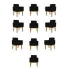 Kit 10 Poltronas Decorativa Reforçada - Balaqui Decor