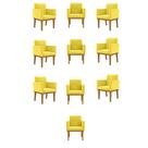 Kit 10 Poltronas Decorativa Reforçada Oferta - Balaqui Decor