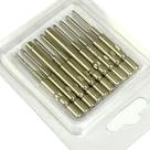 Kit 10 Ponteira Chave Dourada Relógio Óculos Relojeiro Joalheiro ferramenta reposição jogo fenda philips camanhão ourives precisão resistente computad